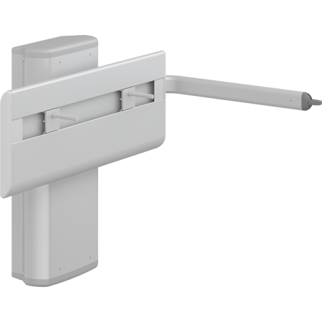 Pressalit PLUS wash basin bracket, gas-assisted with lever control