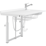 Pressalit daycare changing table with sink and pull-out mixer tap