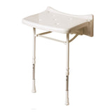 AKW 2000 Series Compact Wall Mounted Fold Up Shower Seat Unpadded (02000)