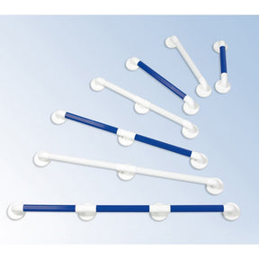 AKW 1900 Series Heavy Duty Fluted Grab Rail – Straight or Angled, White or Blue