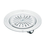 AKW Tuff Form 1 Part Pumped Waste Adaptor with 15mm Outlet - Vinyl Floors (25101)