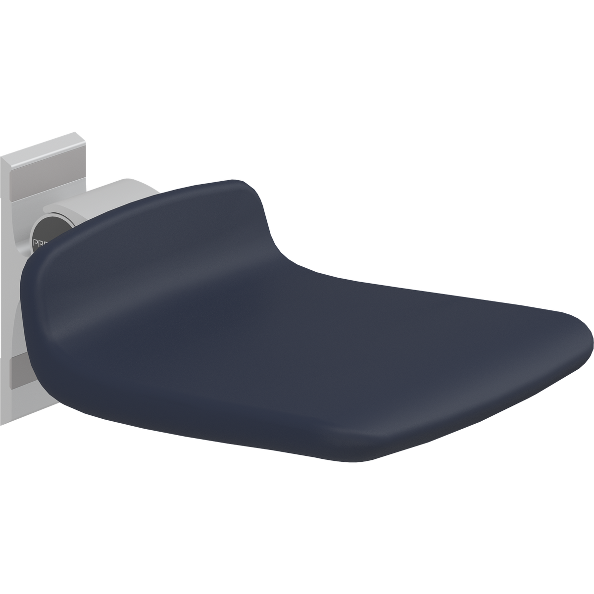 Pressalit PLUS fixed height shower seat – 310 mm, Dark Blue