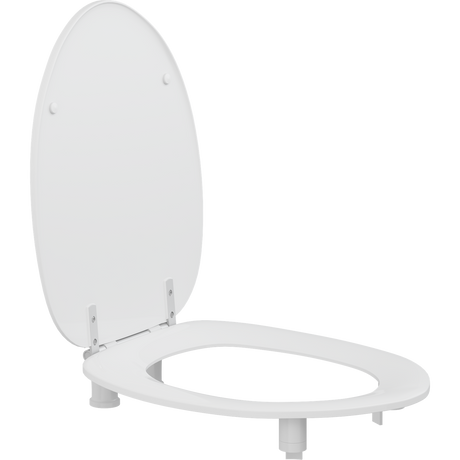Pressalit Dania toilet seat with cover, 50 mm raised, with splash guard