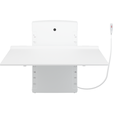 Pressalit low start foldable daycare changing table folded