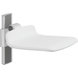 Pressalit PLUS shower seat – 450 mm Manual – Seat Only, Standard Seat, White