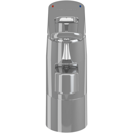 Pressalit RT624 basin mixer tap in use