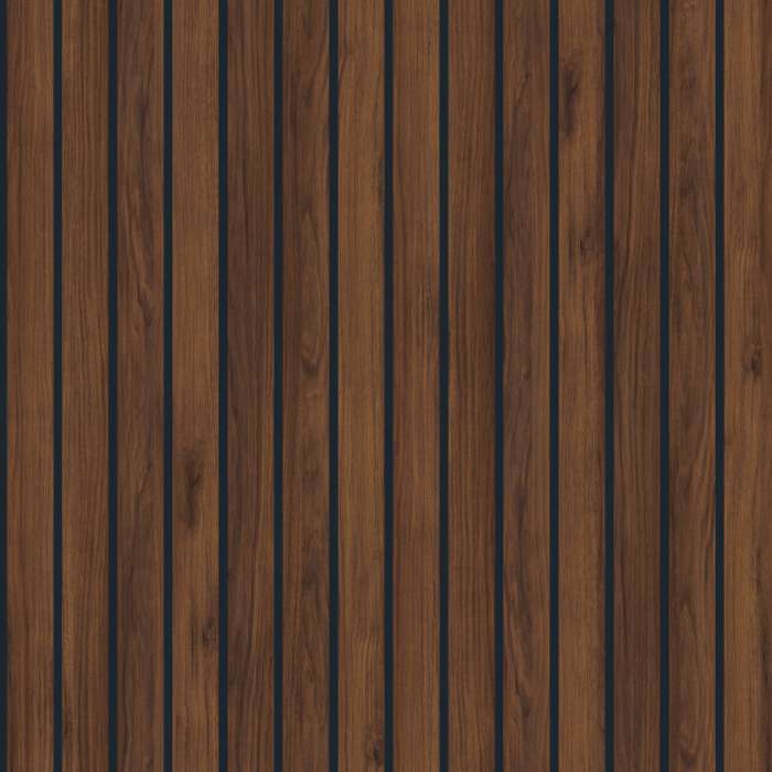 Naturepanel Warmia Walnut Wood Slat Bathroom Wall Panel