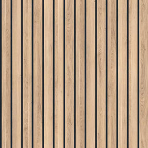 Naturepanel Bleached Cuneo Oak Wood Slat Bathroom Wall Panel