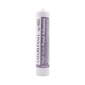 Naturepanel High Grab Adhesive & Sealant 290ml, Graphite Grey