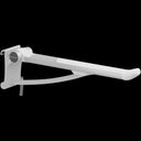 Pressalit PLUS Support Arm, Sideways Adjustable – White