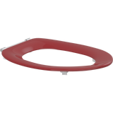 Pressalit Dania toilet seat without cover, red