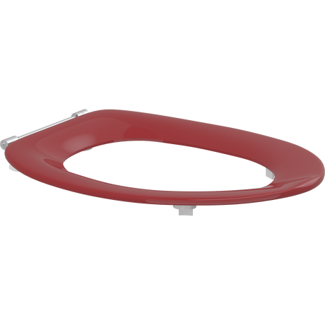 Pressalit Dania toilet seat without cover, red