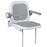 AKW 4000 Series Fold Up Shower Seat – Choice of Width, Style & Padding, photo 6