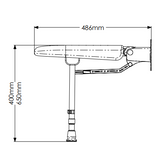 AKW 4000 Series Fold Up Shower Seat – Choice of Width, Style & Padding, photo 17