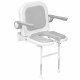 AKW 4000 Series Fold Up Shower Seat – Choice of Width, Style & Padding, photo 8