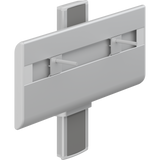 Pressalit PLUS wash basin bracket, manual with lever control