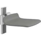 Pressalit PLUS shower seat – 450 mm Manual – Seat Only, Standard Seat, Anthracite