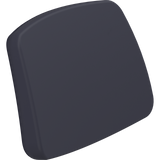 Pressalit PLUS fixed height backrest – 293 mm, Dark Blue