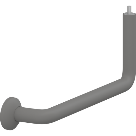 Pressalit PLUS angled tube piece 400 x 154 mm, right