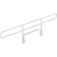 Pressalit guardrail for foldable daycare changing tables, white