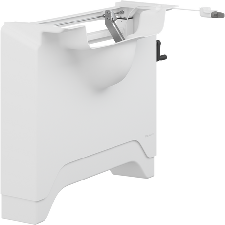 Pressalit MATRIX manual basin unit, height and sideways adjustable