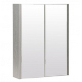 Kartell K-VIT Purity 500mm Mirror Cabinet- Silver Oak (PSO500MIR)