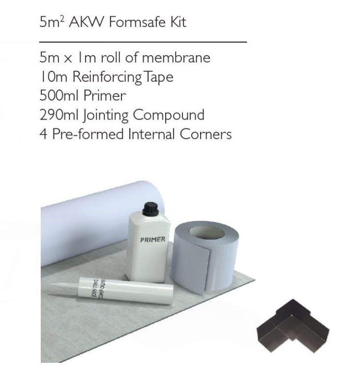 AKW Formsafe Tanking Kit 5sqm (23610)