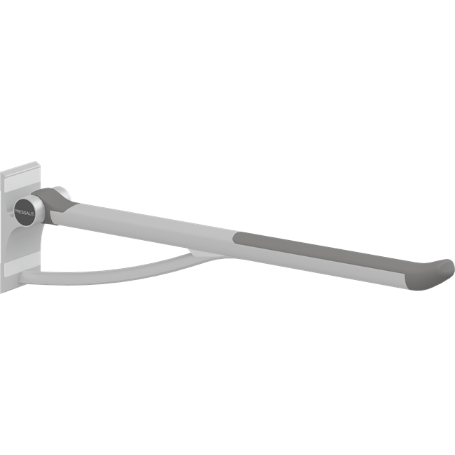Pressalit PLUS Support Arm With Integrated Counter-Balance, 850mm Anthracite R360085112