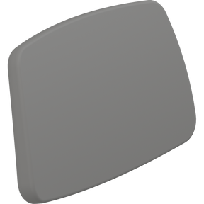 Pressalit PLUS fixed height backrest – 385 mm, Anthracite