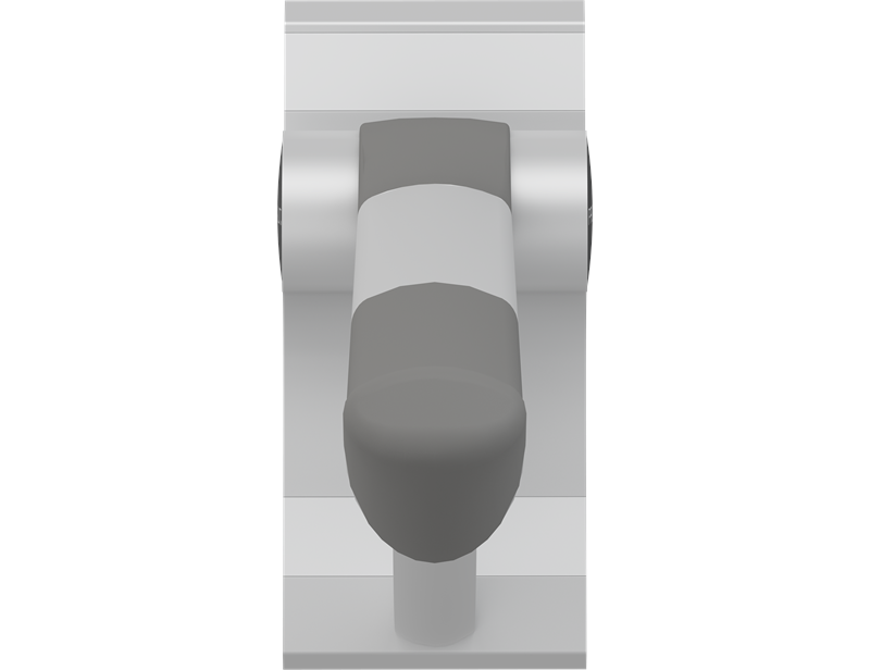 Pressalit PLUS Support Arm With Integrated Counter-Balance, 850mm Anthracite R360085112