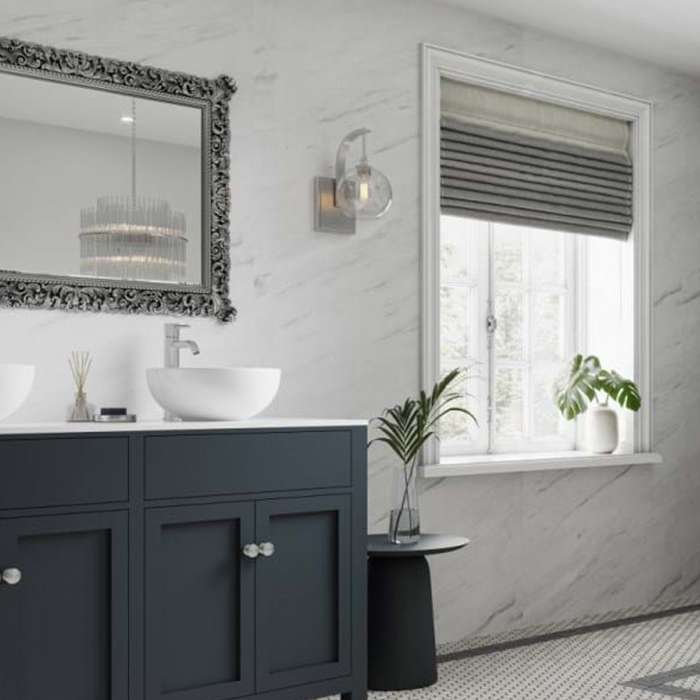 Multipanel Pure Levanto Marble Bathroom Wall Panel – Matt, photo 5