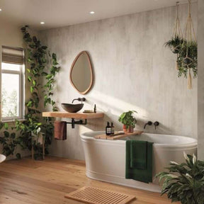 Multipanel Pure White Gypsum Bathroom Wall Panel – Matt