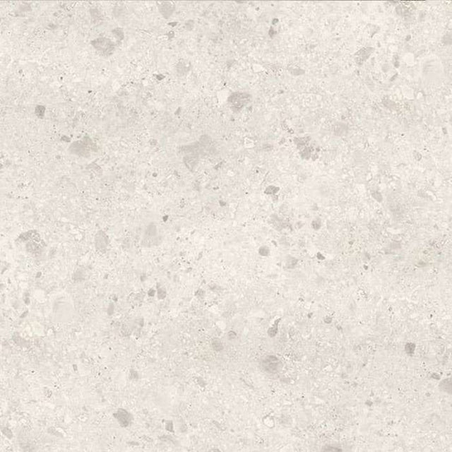 Multipanel Pure White Terrazzo Bathroom Wall Panel – Matt