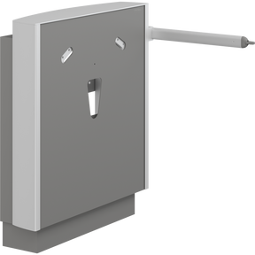 Pressalit SELECT wash basin lifter, anthracite grey, lever control