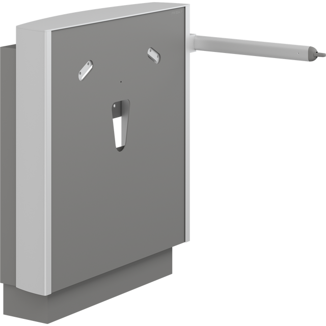 Pressalit SELECT wash basin lifter, anthracite grey, lever control