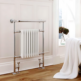 Kartell K-RAD Las Vegas Design Radiator 675mm x 945mm - Chrome and White (LAS)