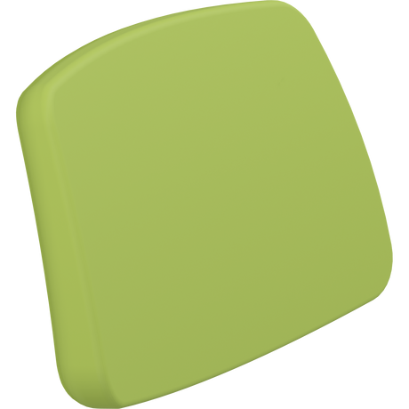 Pressalit PLUS fixed height backrest – 293 mm, Lime Green
