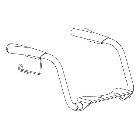 Pressalit TMA arm support with paper holder R1175000