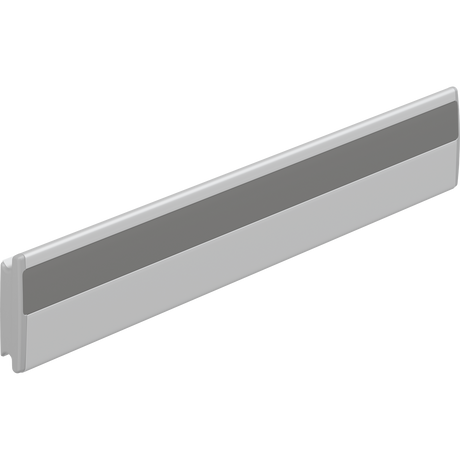 Pressalit PLUS horizontal wall track in anthracite grey