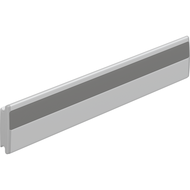 Pressalit PLUS horizontal wall track in anthracite grey