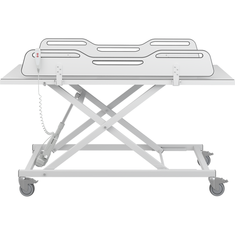 Pressalit MCT 3 change trolley with fold-down sides
