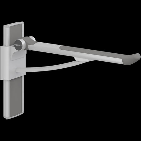 Pressalit PLUS Support Arm, Height Adjustable, Wall-Mounted – Anthracite Grey
