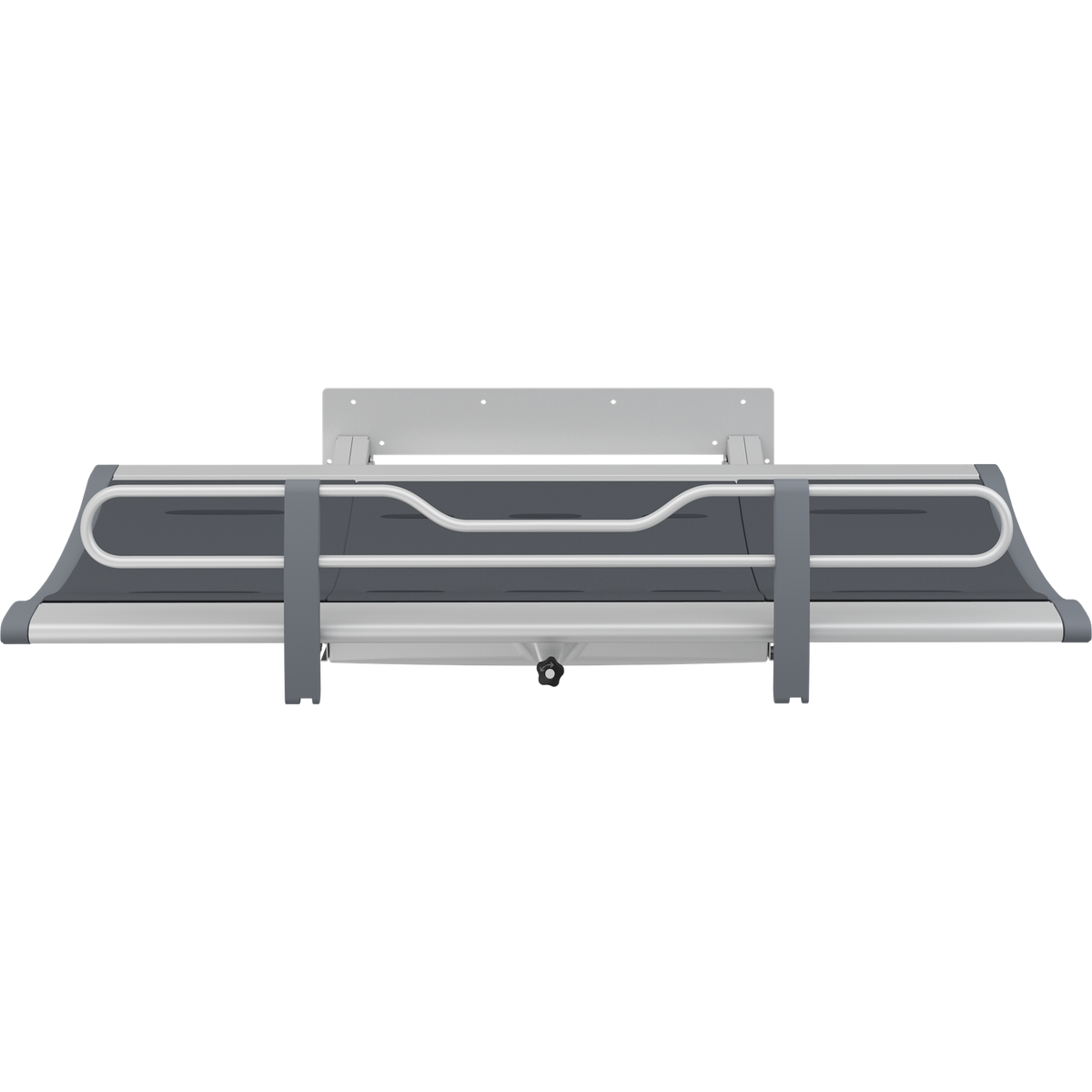 Pressalit SCT 3000 fixed height shower change table with safety rails