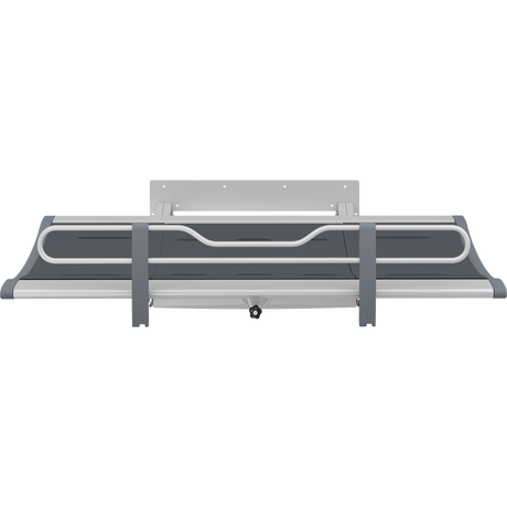 Pressalit SCT 3000 fixed height shower change table with safety rails