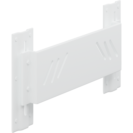 Pressalit VALUE manual mounting plate for wash basins, white
