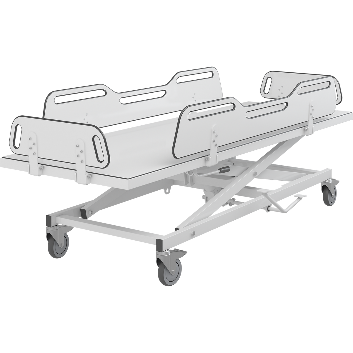 Pressalit MSCT 4 shower change trolley detail