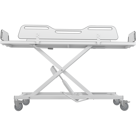Pressalit MSCT 4 shower change trolley sides lowered