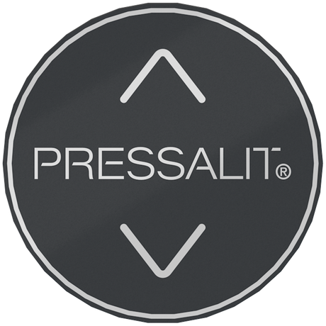 Pressalit INDIVO fascia switch dimensions
