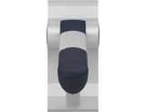 Pressalit PLUS Support Arm With Integrated Counter-Balance, 850mm Dark Blue R360085108