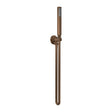 Nuie Shower Handset Kit With Round Outlet Elbow – Brushed Bronze, photo 2